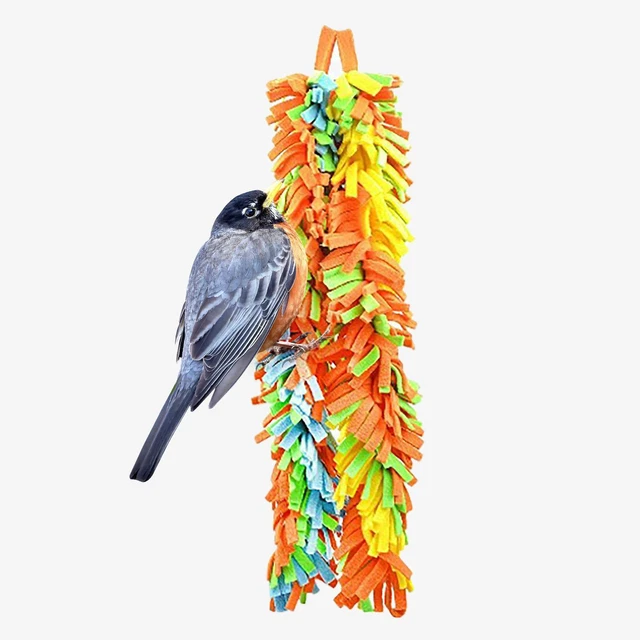 Kauspielzeug für Vögel Wellensittich Nymphensittich Sittich
