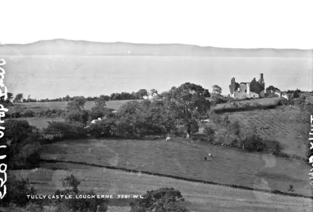 Tully Castle, Enniskillen, Co. Fermanagh c1900 Ireland OLD PHOTO