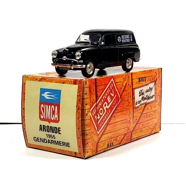 LES MINIATURES De Norev Simca Aronde P 60 Bon État 1960 EUR 20,00