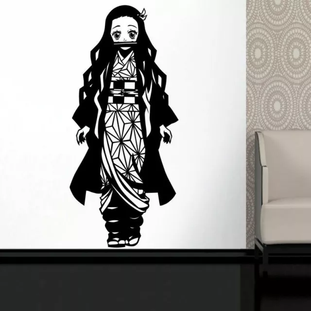 Demon Slayer: Kimetsu no Yaiba Wandtattoo Wandaufkleber Wandsticker Wall Sticker