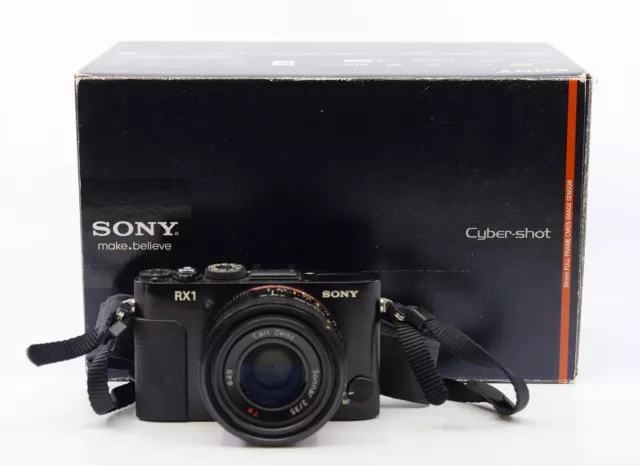 Sony Cyber-shot DSC-RX1 24,3 MP Digitalkamera - Schwarz Vollformat OVP - Händler