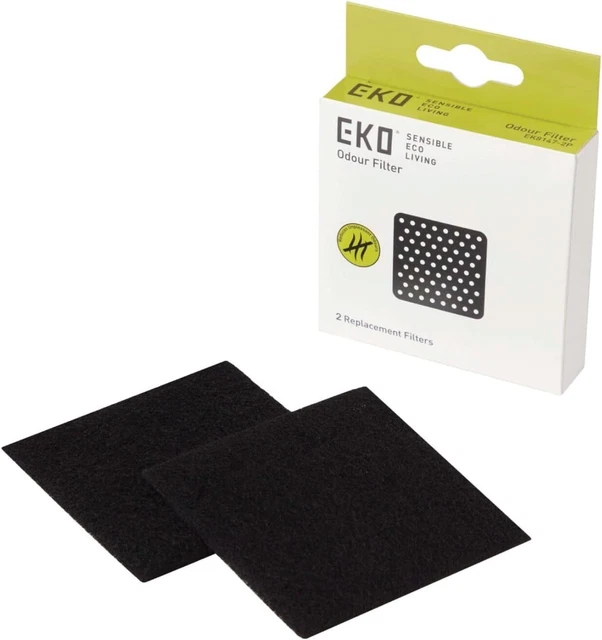 11185 filtro a carboni attivi EKO Odour filtro Anz. 1 pezzo nero ‎14 x 11 x
