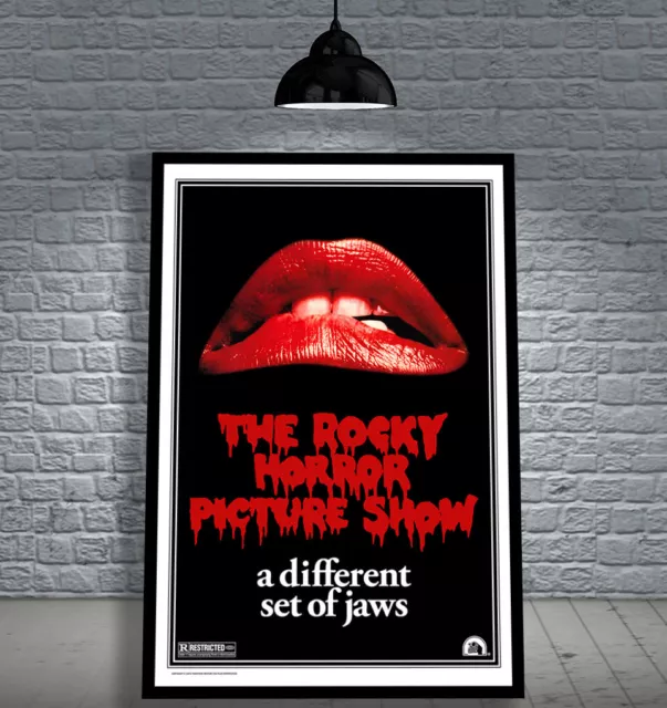 The Rocky Horror Picture Show 1975 Framed Movie Poster Print Cinema A1 & 60X40Cm