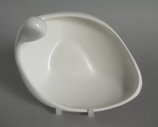 Midwinter Pottery 6.5" Contemporary Tray Knop Handle Shape F251 Freeform Dish A1 2