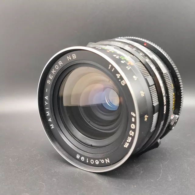 "NEAR MINT " Mamiya Sekor NB 65mm f4.5 Wide Angle Lens for RB67 Pro S SD from JP