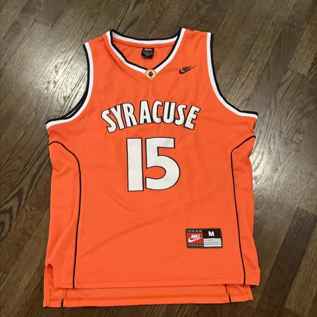 Syracuse University Carmelo Anthony Jersey Mens Medium Nike Vintage Orange