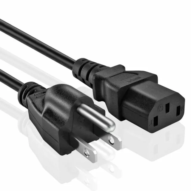[UL Listed] OMNIHIL 8 Feet Long AC/DC Power Cord Compatible with PYLE PPHP849KT