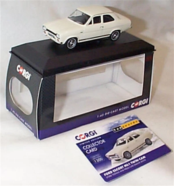 Corgi Vanguards Ford Escort MK2 RS2000 Custom Black - Darlington Diecast - View #7