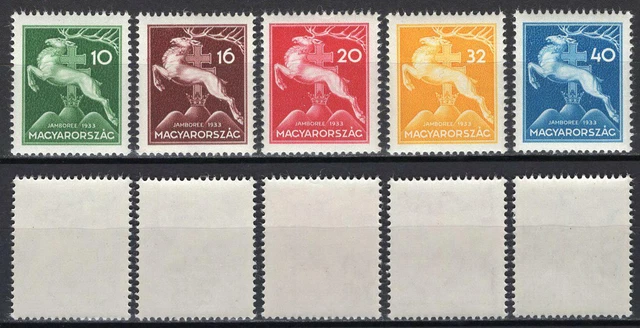 #904 - Ungheria - Raduno scout (Scouting, Baden Powell), 1933 - Nuovi (** MNH)