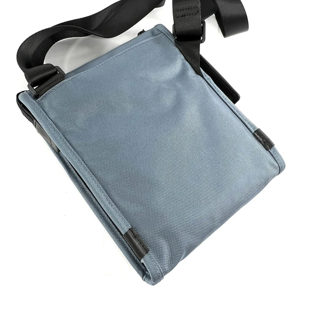 TUMI Alpha 3 Pocket Bag Small Storm Blue with Black Trim 5