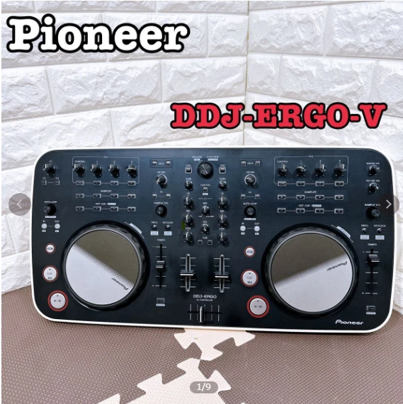 PIONEER DDJ-ERGO-V Digital DJ PCDJ Controller Good Working From Japan