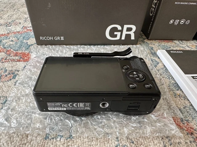 [EXTRA BATTERIES] Ricoh GR III 24.2MP w/ GR GA-1 Extender, TONS of accessories 3