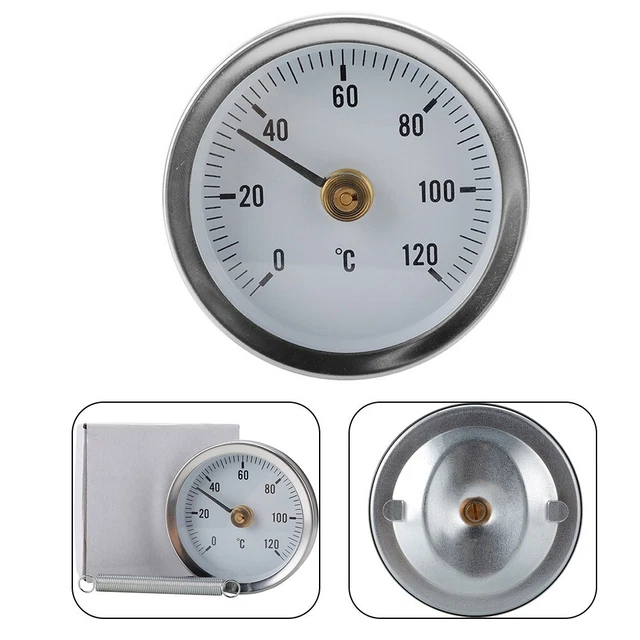Termometro Alta Qualità 6,3*6,3*1cm 63mm Diametro Quadrante IP55