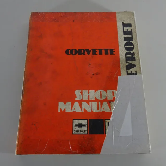 Workshop Manual / Repair Manual Chevrolet Corvette C3 from 1980