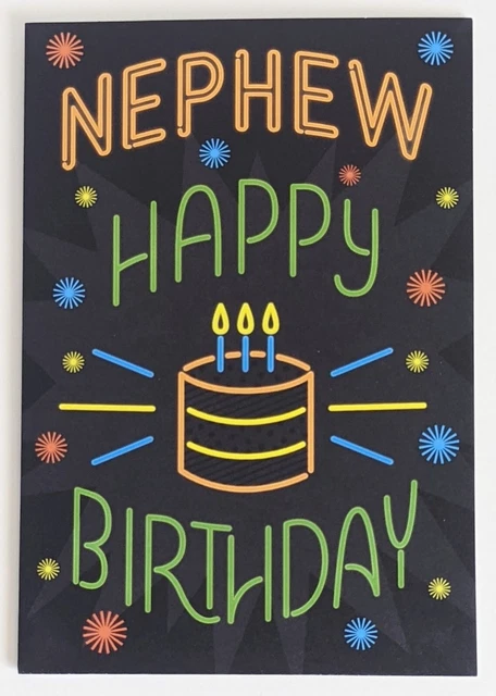 Happy Birthday! Greeting Card. (Nephew) $3.99 - Picclick