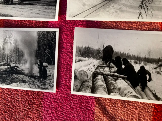 35 Fotos Kriegsgefangenenlager Russland von Wehrmachtsangehörigem POW Gulag WW2