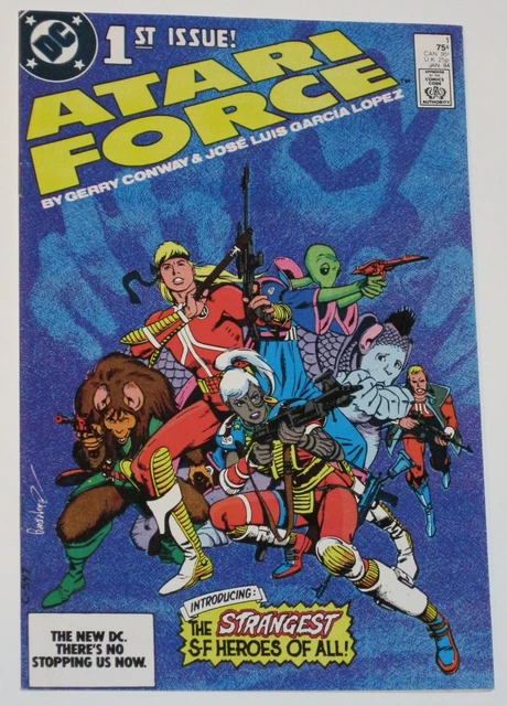 DC Comics Atari Force #1 Comic First Issue Jan. 1984 VGC