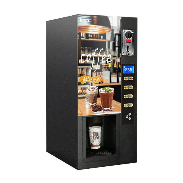 NEW Smart Commercial Fully Automatic Self Coin 3 Instant Coffee Vending Machine NEW Smart Commercial Fully Automatic Self Coin 3 Instant Coffee Vending Machine