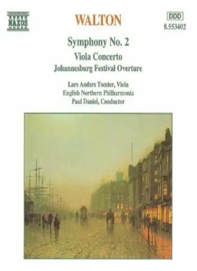 Walton: Symphony No. 2; Viola Concerto; Johannesburg Festival Overture CD