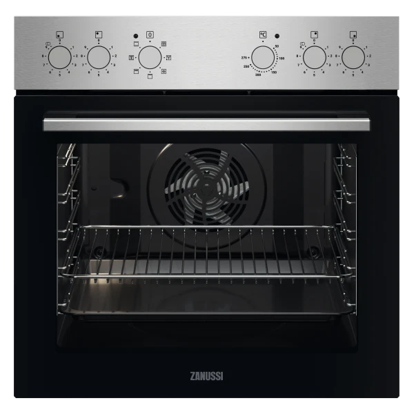 Zanussi ZOUKF0X2 - Insert à Bois / Four - Inox Avec contre Empreintes Digitales