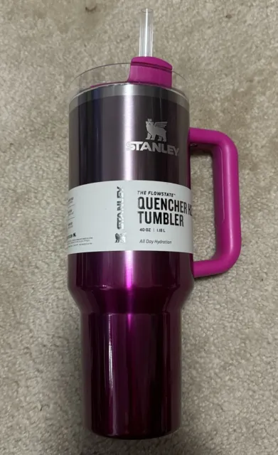 Stanley Pink Parade Limited Edition 40 oz Quencher H2.0 Flowstate Tumbler