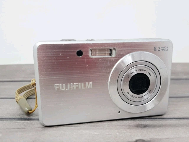 FUJIFILM FINEPIX J10 Digital Camera Silver Untested Sold For