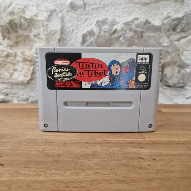 Notice Tintin au Tibet sur Super nintendo occasion - Retro Game Place