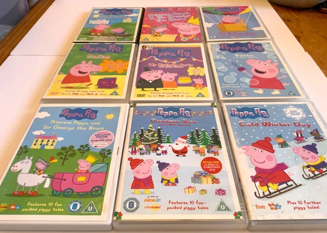peppa-pig-x-9-dvds-bundle-tv-series-childrens-family-animation-fabulous