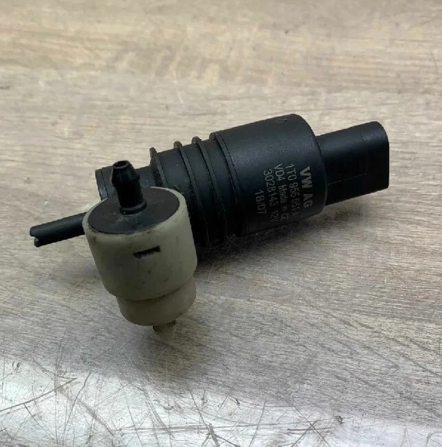 VW GOLF MK5 TOURAN POLO MK8 PASSAT B6 WASHER BOTTLE PUMP 1T0955651A Genuine £19.95 PicClick UK