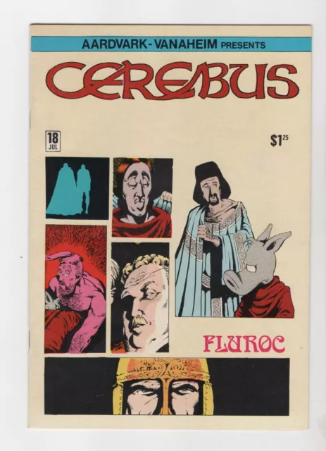 Cerebus the Aardvark #18 (1st Printing 1980)  VF+, Dave Sim /