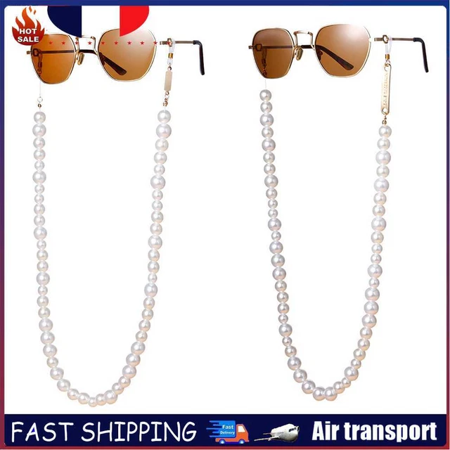 Reading Glasses Neck Strap Rope Pearl Elegant Sunglasses Chain Eyewears String