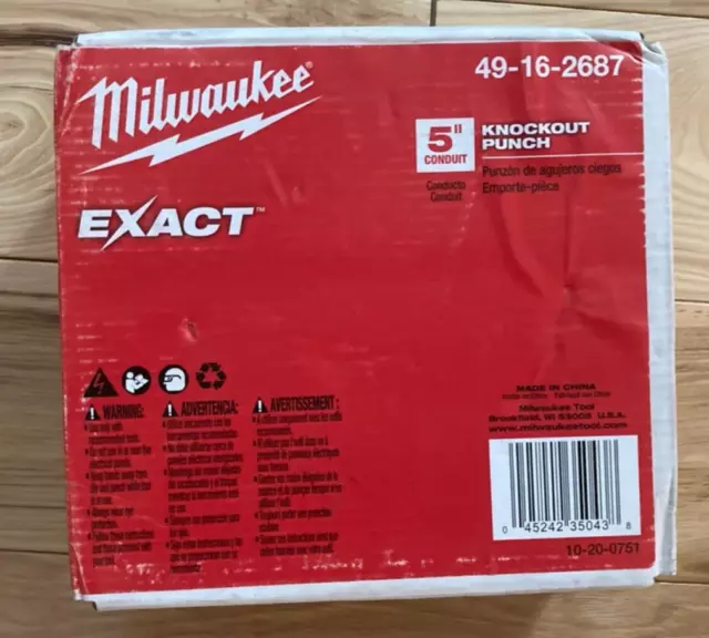 Milwaukee Tool 49-16-2687 Exact 5" Punch