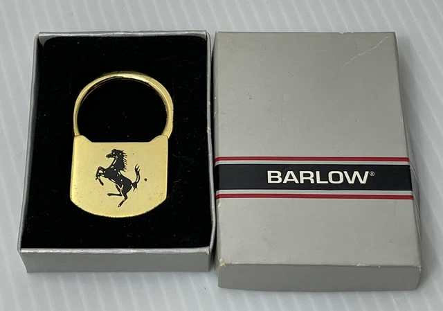 New In Box Barlow Keychain Clip Ferrari Horse