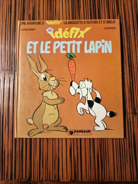 UDERZO Idéfix Et Le Petit Lapin La mascotte d'Astérix et Obélix  -  1974 RARE EO