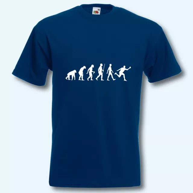 T-Shirt Evolution Tischtennis T-Shirt Fun-Shirt Ping Pong Herren