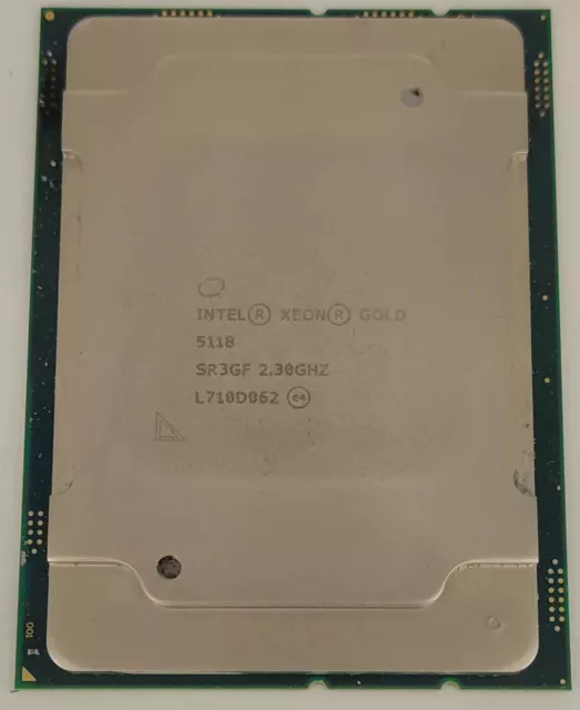 Intel Xeon Gold 5118 SR3GF 2.30GHz 10-core CPU Processor