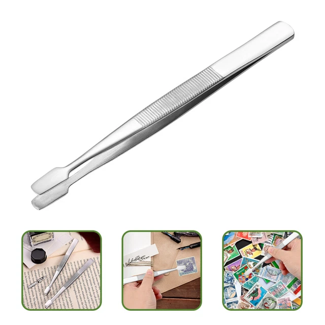 6 Pcs False Eyelash Auxiliary Clip Jewelry Tweezers for Extensions Pliers