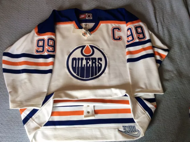 80's Wayne Gretzky Edmonton Oilers CCM NHL Jersey Size Medium – Rare VNTG