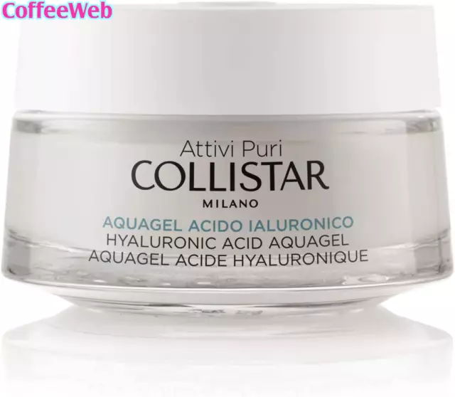 Collistar Attivi Puri Aquagel Acido Ialuronico , Crema-Gel Viso per Un'Azione Id