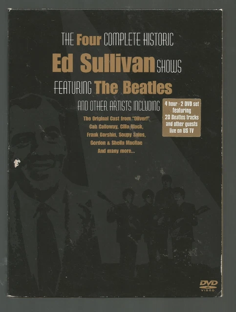 THE FOUR HISTORIC Ed Sullivan Shows featuring The Beatles [DVD