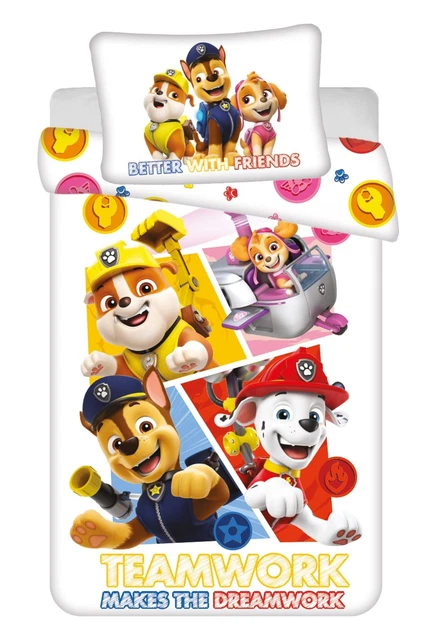 Jerry Fabrics Bunny Bing Parure De Lit Enfant 100x135 Cm + Taie 40x60 Cm - 100% Coton