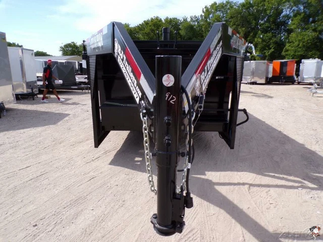 82 x 16 16' Telescopic Dump Roofing Landscape Utility Heavy Duty Trailers TX OK