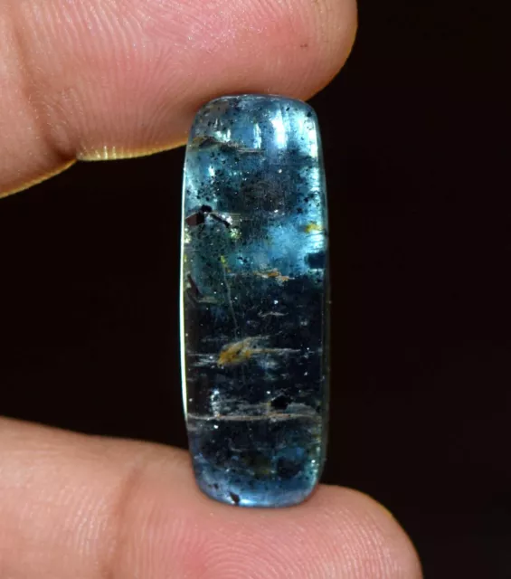 28.70 Cts. 100% Natural Electric Blue Kyanite Cushion Cabochon Loose Gemstones