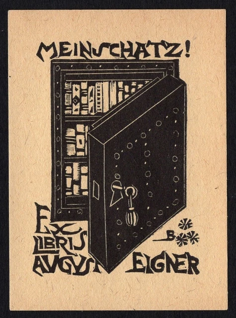 EXLIBRIS,178b -  Bruno da Osimo - Mein Schatz
