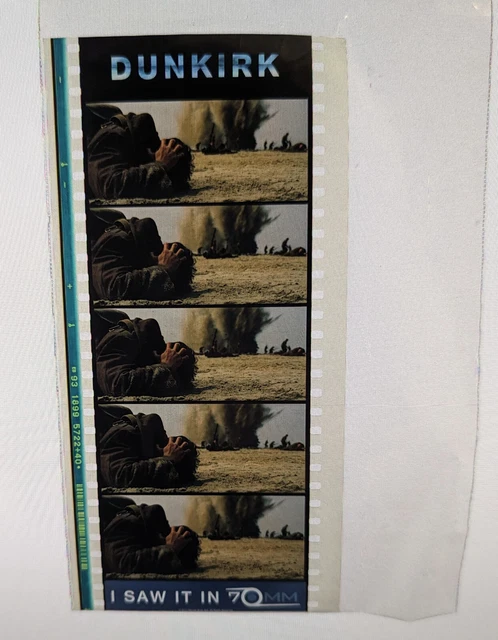 DUNKIRK 70MM FILM Strip Christopher Nolan PicClick UK