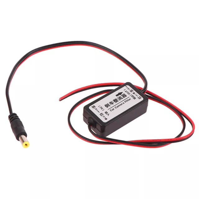 12V DC Car Rear View Rectifier Filter Connector for Car Camera Filter