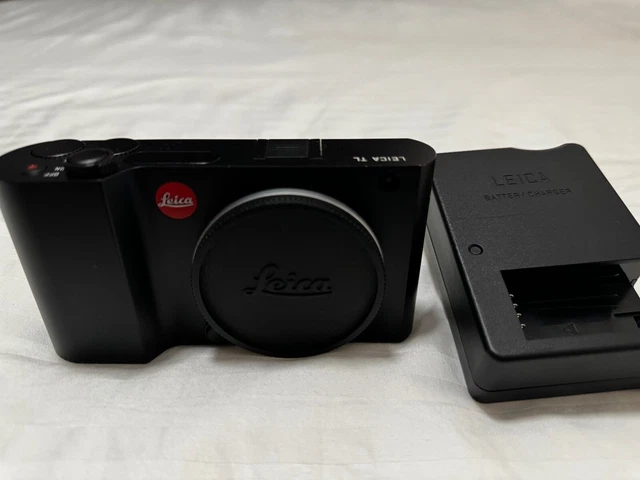 Leica TL Mirrorless Digital Camera (Black), 16.3MP APS-C CMOS #18146 - Excellent