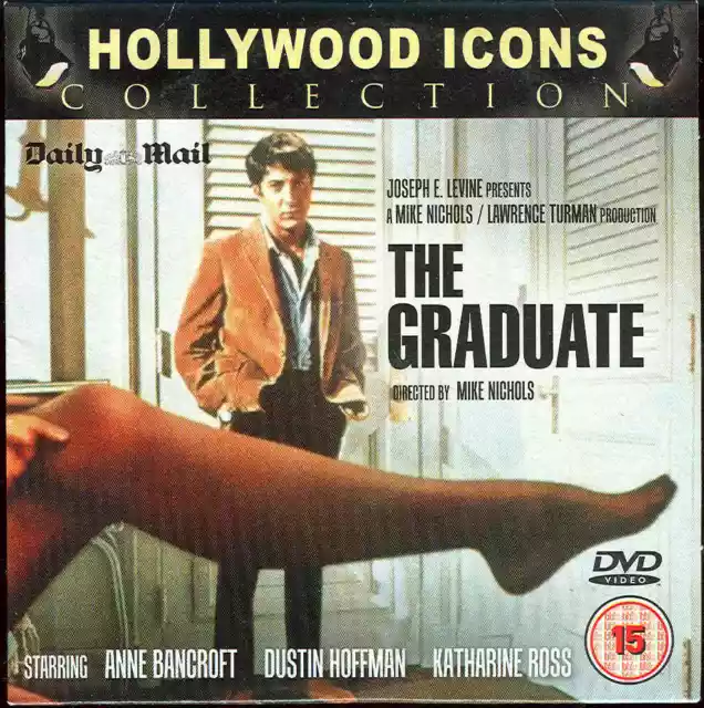 THE GRADUATE - Dustin Hoffman, Katharine Ross, Anne Bancroft - - - DVD - - -