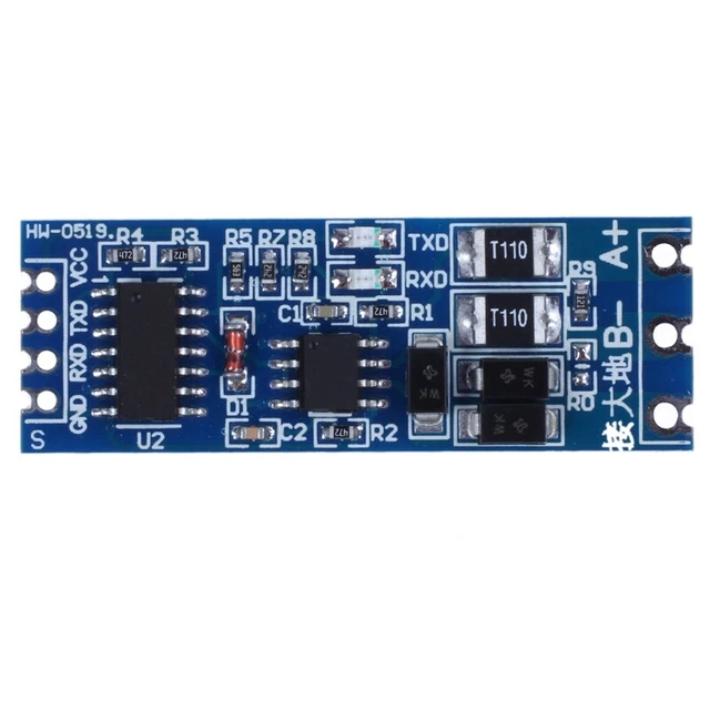 Ttl Zu Rs485 Adapter 485 Serien Anschluss Uart Pegel Wandler Modul 3,3V 5V X2U7