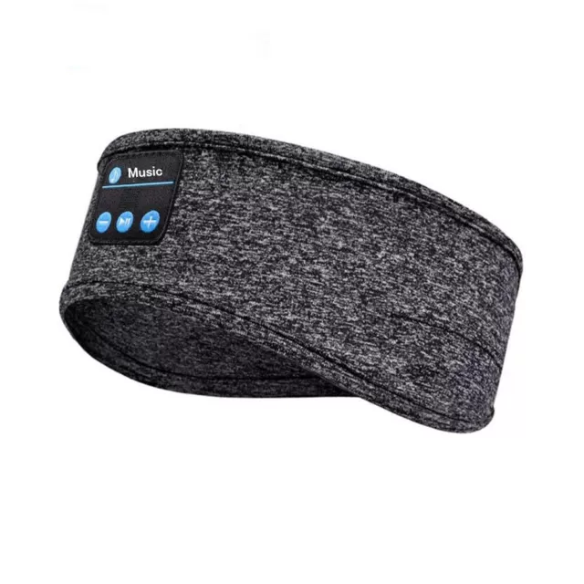 Schlafkopfhörer Bluetooth 5.0 Kopfband Bluetooth Drahtloser Sportmusik-Kopfhörer